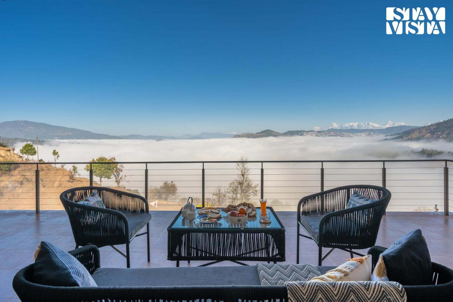 Stayvista At Amulyam Villa With Lawn & Bonfire Mukteshwar Exteriér fotografie