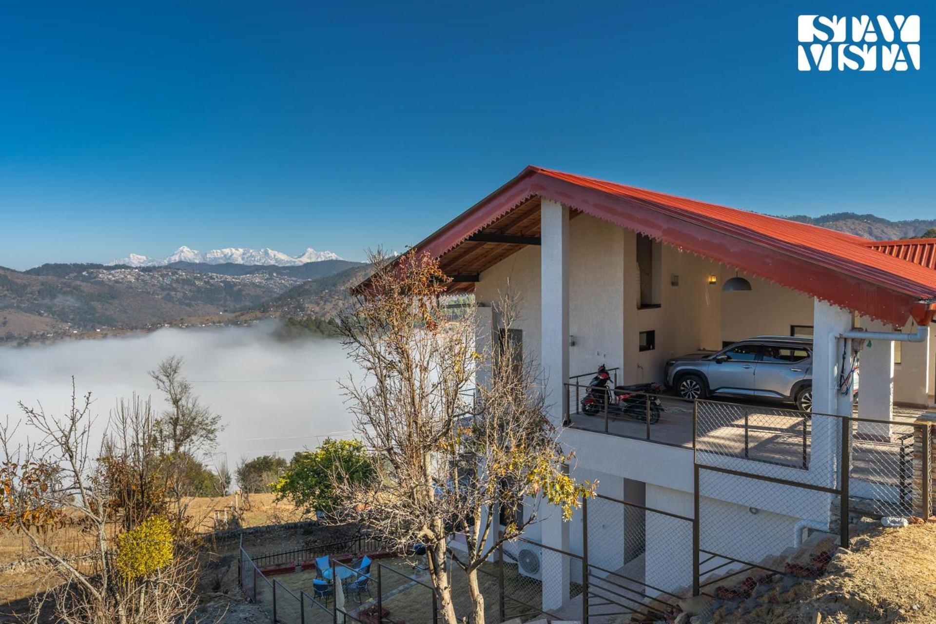 Stayvista At Amulyam Villa With Lawn & Bonfire Mukteshwar Exteriér fotografie