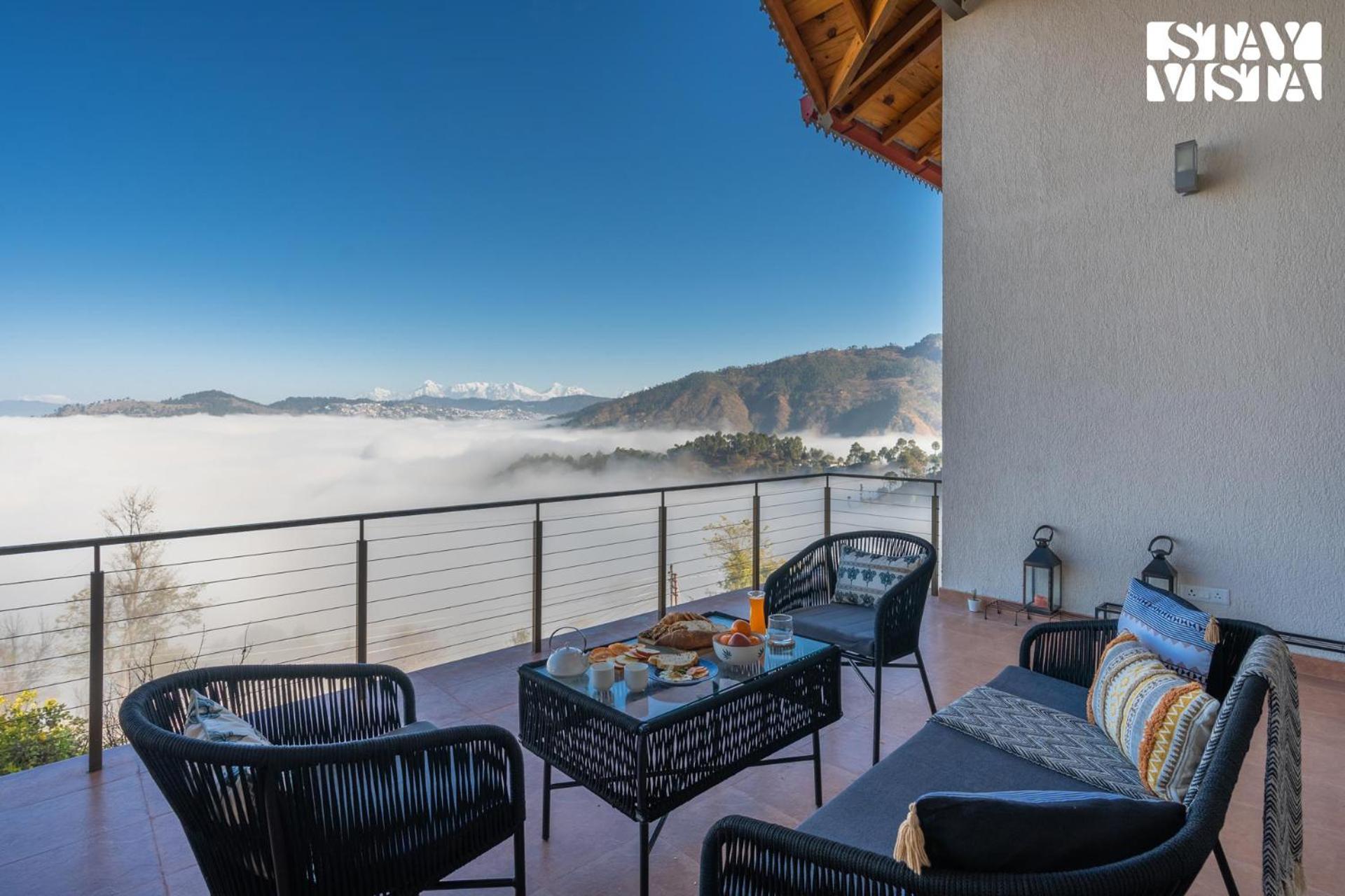 Stayvista At Amulyam Villa With Lawn & Bonfire Mukteshwar Exteriér fotografie