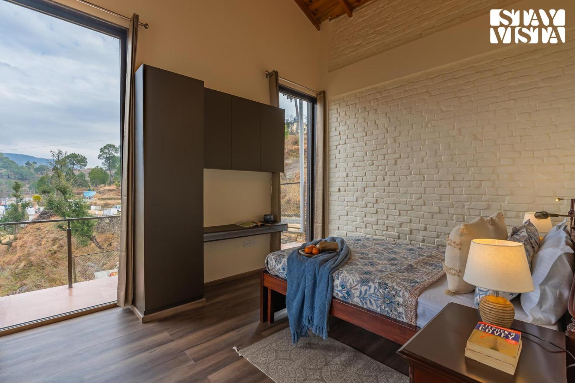 Stayvista At Amulyam Villa With Lawn & Bonfire Mukteshwar Exteriér fotografie